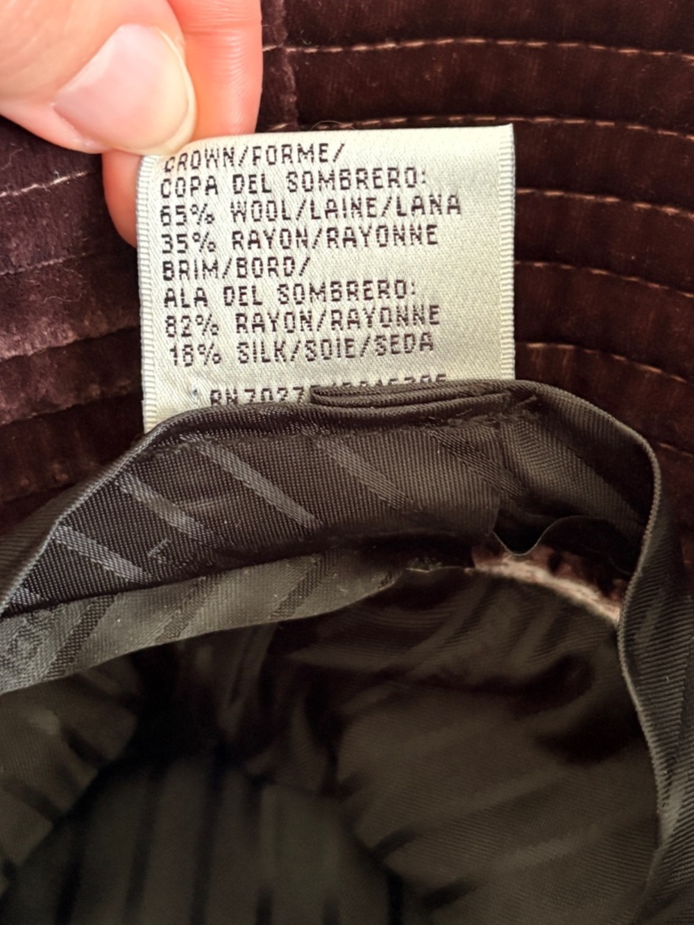Wool bucket hat - Picture 7 of 8